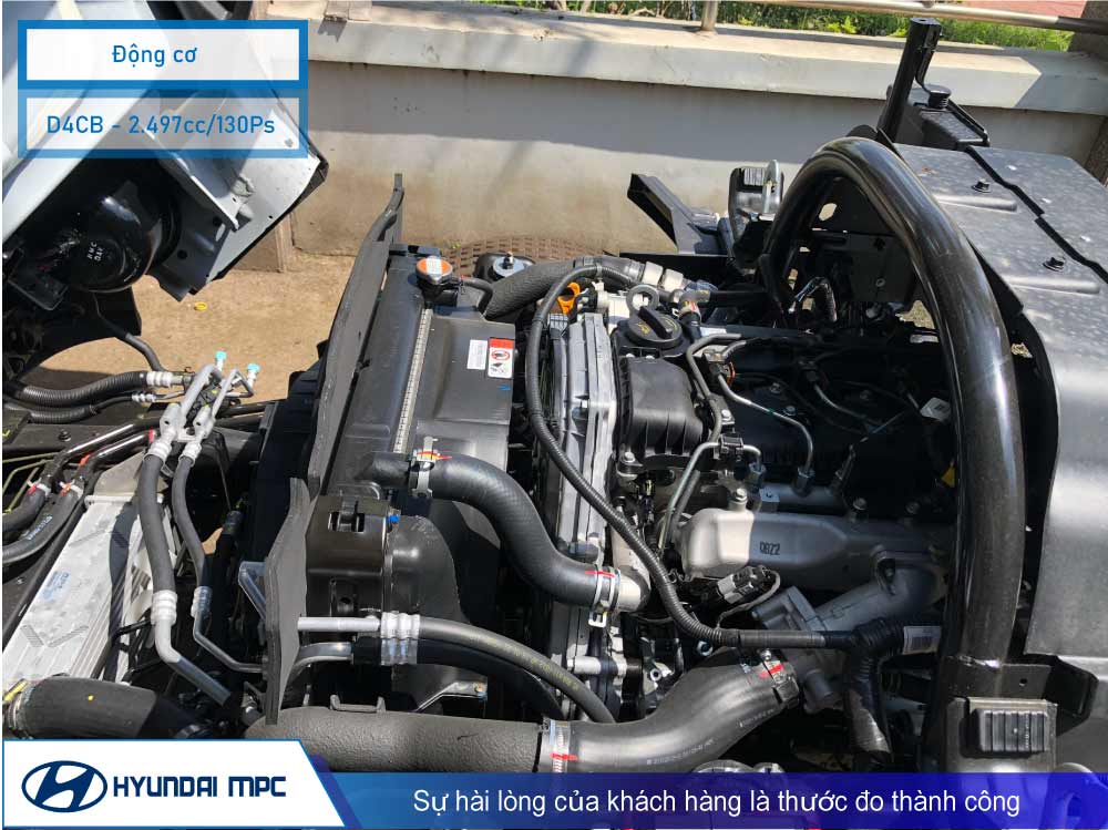 Giá xe tải Hyundai Mighty N250SL thùng kín composite 2T - 2.5T